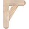 Ekena Millwork Traditional Craftsman Smooth Bracket w/ Offset Brace, Douglas Fir, 5 1/2"W x 14"D x 18"H BKT0604X14X18TRA04SDF - alternate 4